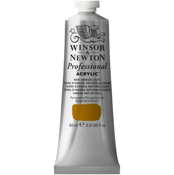 Winsor & Newton : Professional Acrylic Paint : 60ml : Raw Umber Light