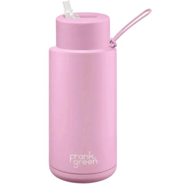 Frank Green | 34oz Ceramic Bottle with Straw (1L) Lilac Haze