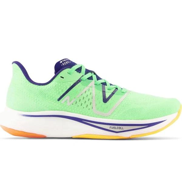 New Balance Men's FuelCell Rebel V3 Vibrant Spring/Victory Blue/Vibrant Apricot - Size 12