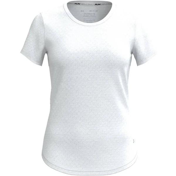 Under Armour Streaker Short Sleeve T-Shirt White Women - XL