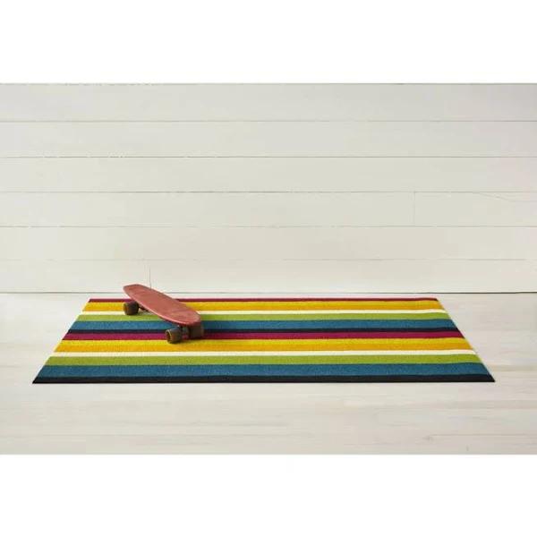 Chilewich Doormat - Bold Stripe - Multi Utility 61x91cm