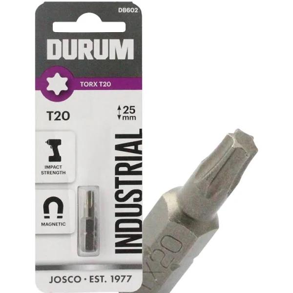 Durum T20 x 25mm Torx Insert Screwdriver Bit by Total Tools