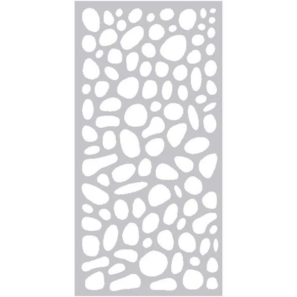 ProtectorAl 900 x 1200mm ACP Riverstone Decorative Unframed Panel - Surfmist