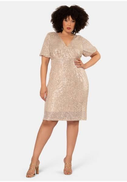 Pink Dusk Women's Cocktail Queen Sequin Mini Dress - 14 - AfterPay & zipPay Available