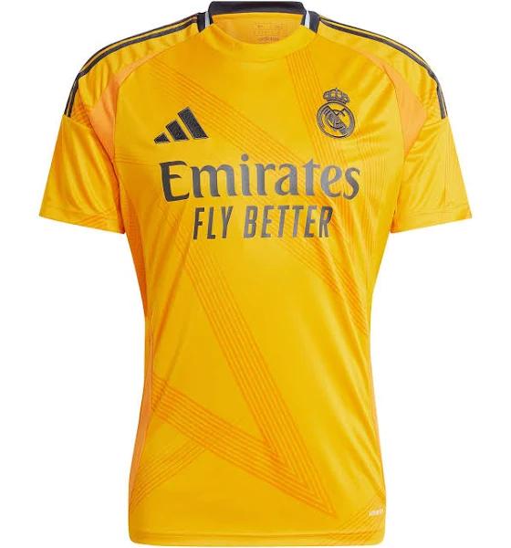 Adidas Football Real Madrid 24/25 Away Shirt in Orange