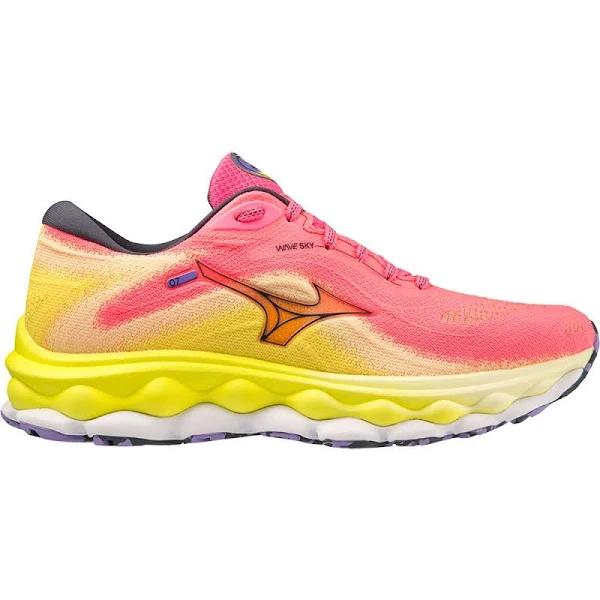 Mizuno Wave Sky 7 Running Shoes Pink EU 40 Woman