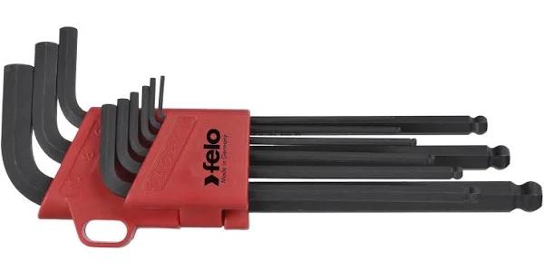 Felo Hex Key Set Ball End 9pc 35500901