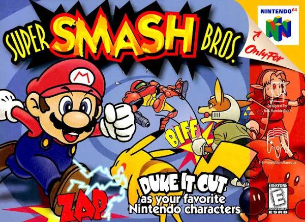 Super Smash Bros. Nintendo 64 N64 Game