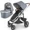 UPPAbaby Cruz V2 Pram & Bassinet Package Blue Melange (Gregory)