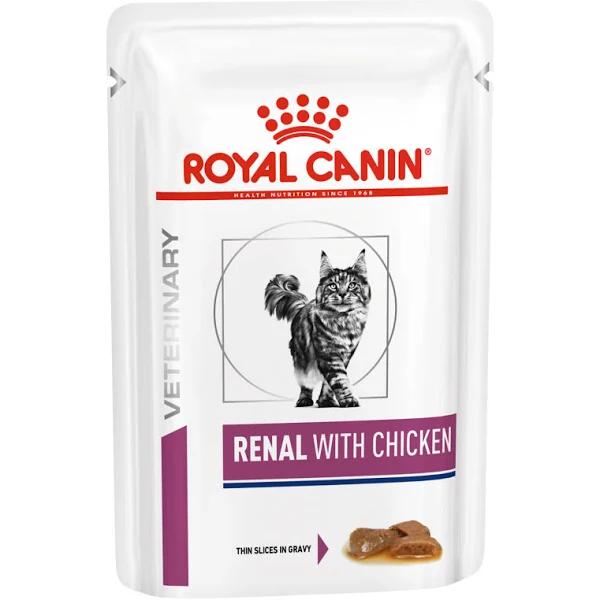 Royal Canin Veterinary Renal Chicken Wet Cat Food 85g