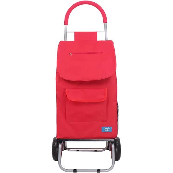 White Magic Handy Trolley With Seat - Red