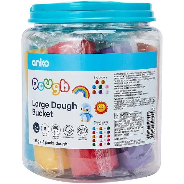 Kmart 8 Piece Dough Large Bucket