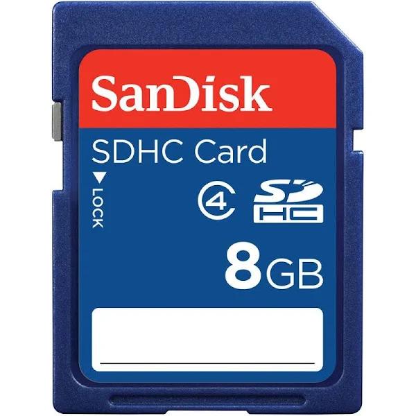 SanDisk 8 GB SDHC Memory Card