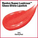 Revlon Super Lustrous Glass Shine Lipstick 023 Glaring Red