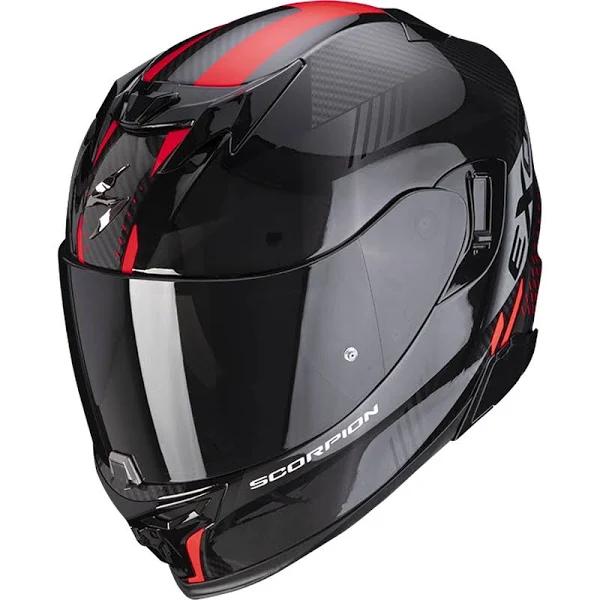 Scorpion EXO-520 Evo Air Laten Helmet, black-red, Size XS