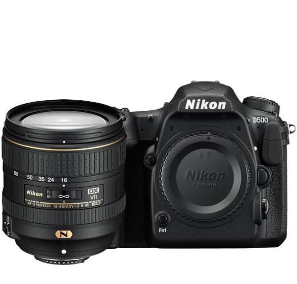 Nikon D500 DSLR Camera with 16-80mm Lens