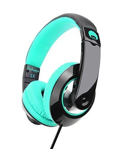 Rockpapa Comfort+ Wired Kids Headphones With Microphone and Volume