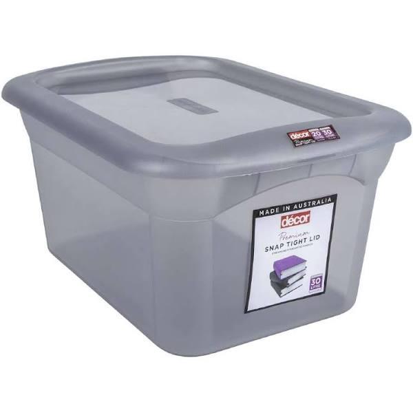 Decor Classique Storage Container Grey 30L