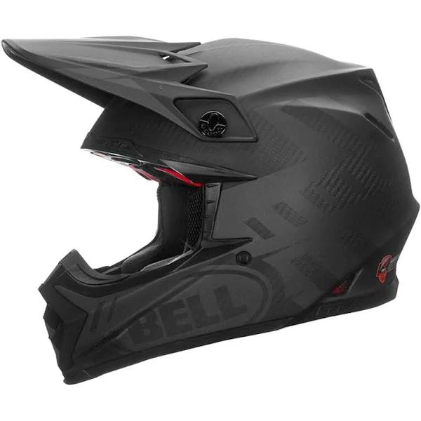 Bell Moto-9 Flex Syndrome Motocross Helmet - Matte Black