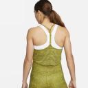 Nike Dri-FIT One Women's Printed Crop Tank Top - 50% Recycled Polyester - Green