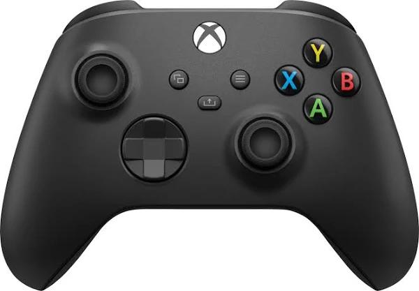 Xbox Wireless Controller Carbon Black + Wireless Adapter for Windows (Xbox Series X/S)