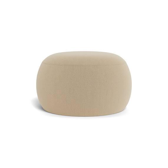 Globe Fabric Ottoman Natural by Freedom