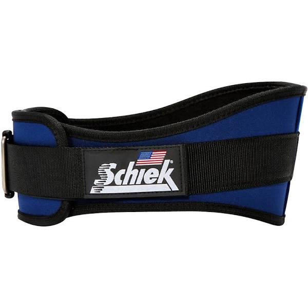 Schiek Sports Model 2006 Nylon 6" Weight Lifting Belt - Navy Blue S