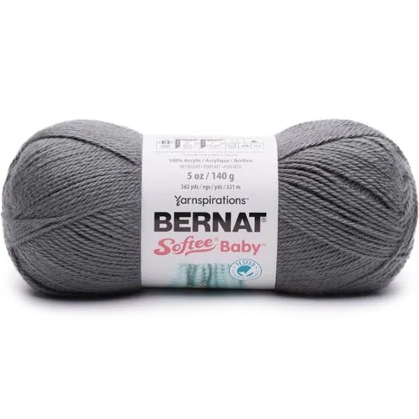 Bernat Softee Baby Yarn - Baby Gray