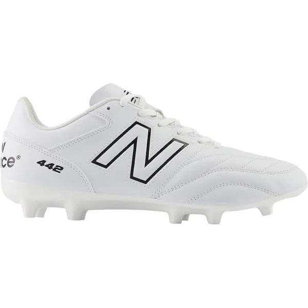 New Balance 442 Academy Firm Ground Men's Football Boots (Width D) White / 7