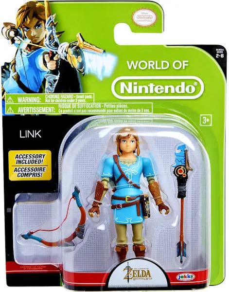 World of Nintendo Breath of The Wild Link Action Figure