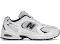 New Balance White & Black 530 Sneakers