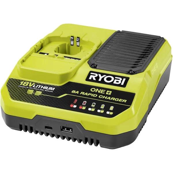 Ryobi One+ 18V 8A Rapid Charger