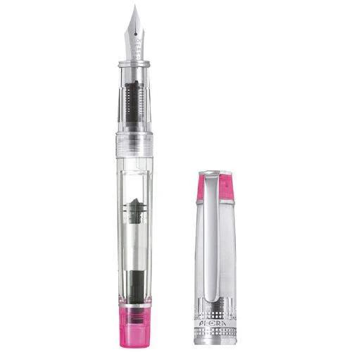 Pilot Prera Fountain Pen Translucent Pink Barrel