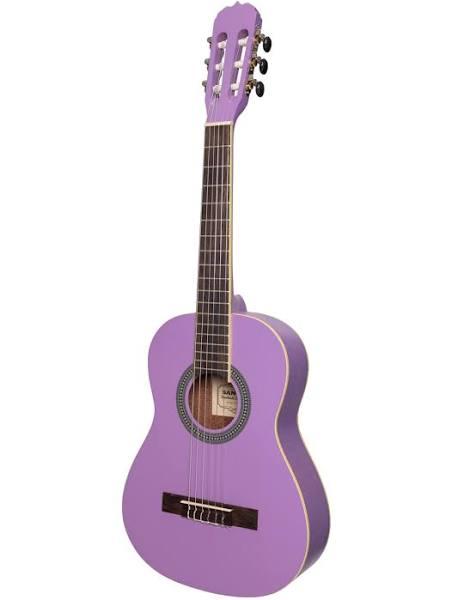 Sanchez 1/2 Size Student Classical Guitar Pack (Purple)