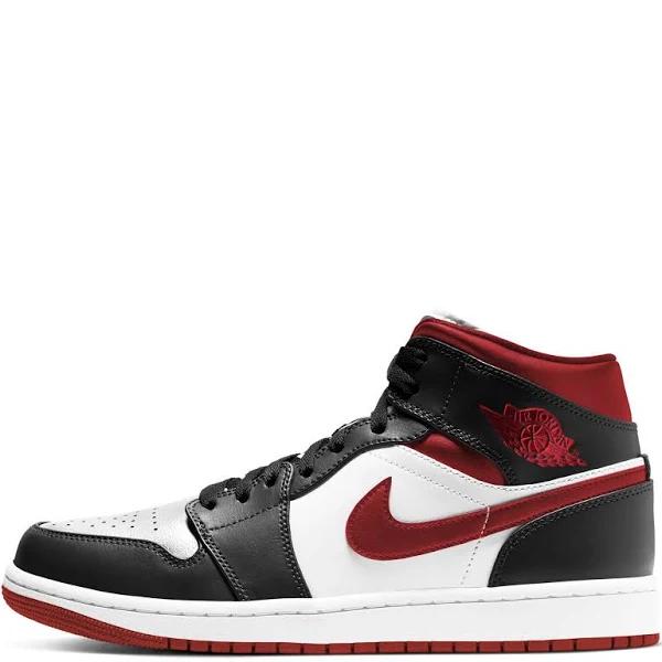 Air Jordan 1 Mid Gym Red Black White