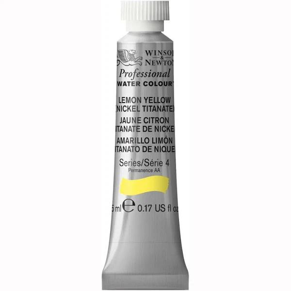 Winsor & Newton : Professional Watercolour : 5ml : Lemon Yellow