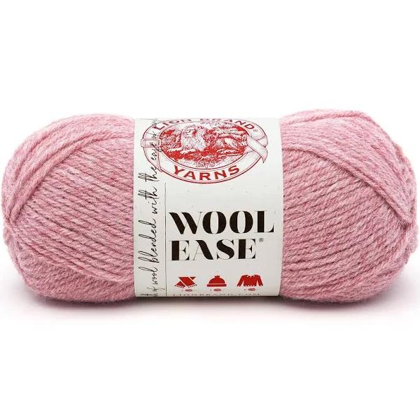 Lion Brand Yarn Company 1-Piece Wool-Ease Yarn, Rose Heather