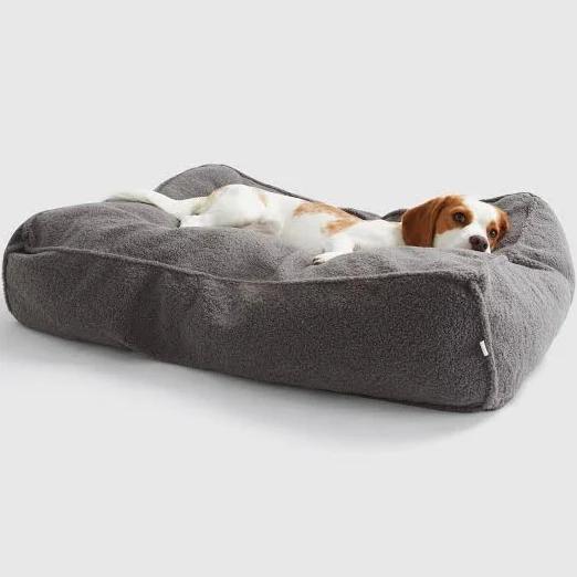 David Jones Fine-Day Large Sherpa Pet Bed in Coal