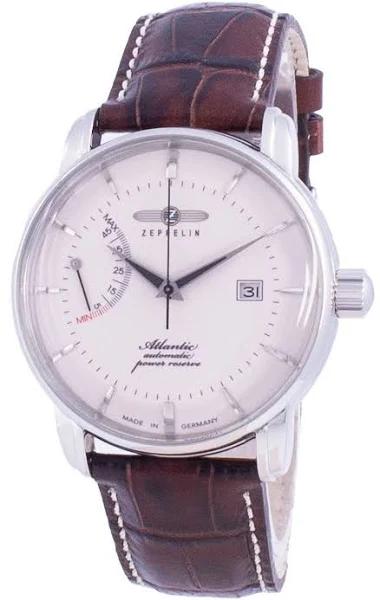 Zeppelin 8462-5 Atlantic Automatic Powerreserve Men's Watch 43mm 5ATM