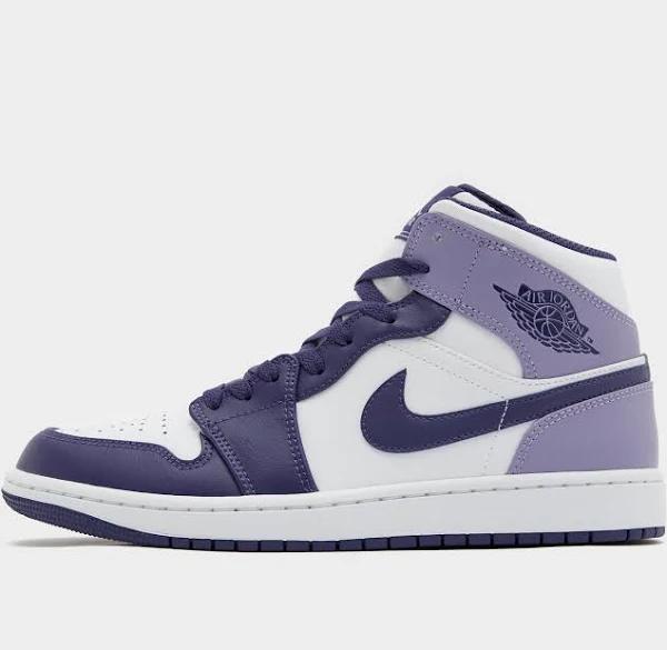 Air Jordan 1 Mid Men's Shoes - Purple