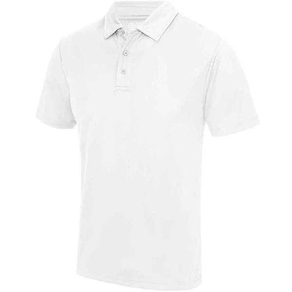 Awdis Cool Mens Moisture Wicking Polo Shirt Arctic White 5XL