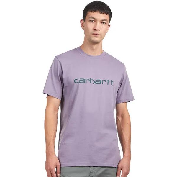 Carhartt Glassy Purple / Discovery Green S/S Script T-Shirt