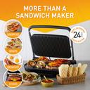 Sunbeam Cafe Style 6 Slice Sandwich Press - GRM7000SS