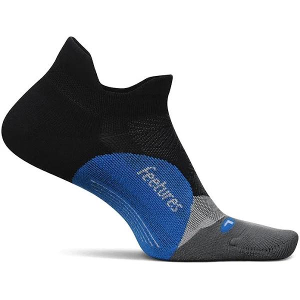 Feetures Elite Light Cushion No Show Tab Socks Blue XL