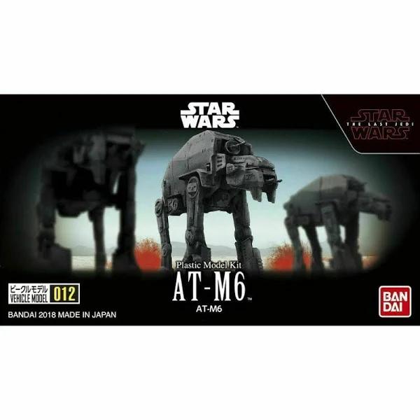 Bandai Star Wars Vehicle Model 012 AT-M6 Model Kit