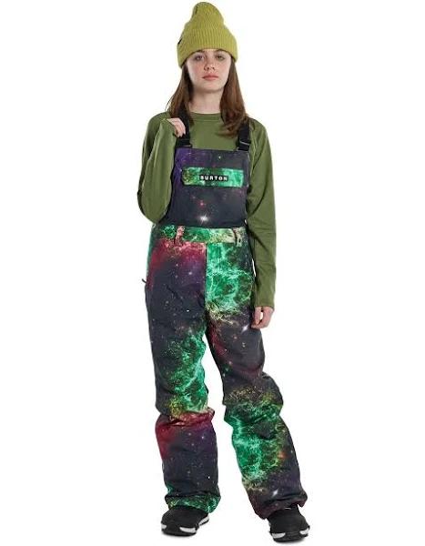 Burton Kids' Skylar 2L Bib Snow Pants - Painted Planets