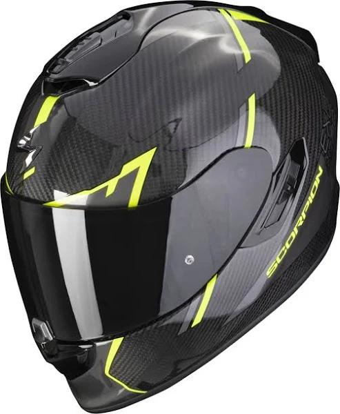 Scorpion EXO-1400 Evo Air Kendal Carbon Helmet, black-yellow, Size XL