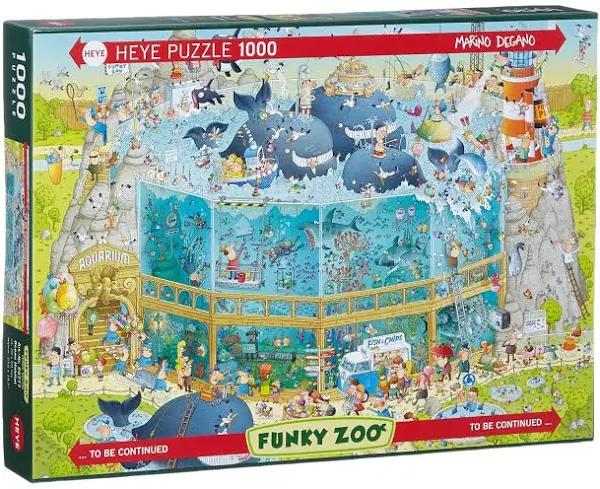 Heye - Funky Zoo, Ocean Habitat Puzzle 1000pc