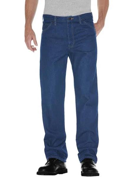 Dickies Men's Regular Fit 5-Pocket Jean,Stone Washed Indigo