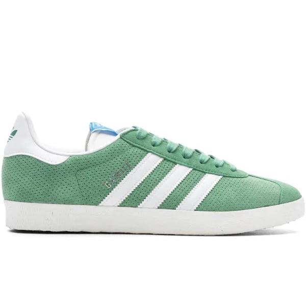 Adidas Originals Gazelle sneakers in green and White